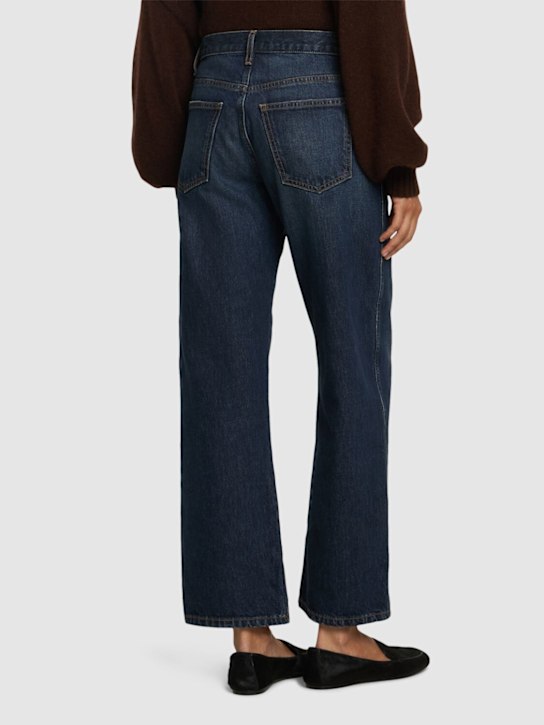 Khaite: Kerrie mid rise straight jeans