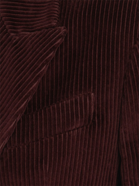 Brunello Cucinelli: Blazer doppiopetto in millerighe