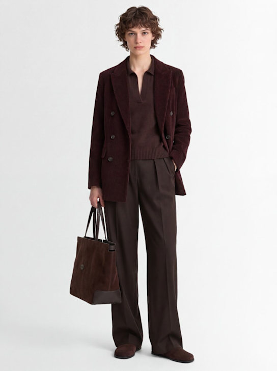 Brunello Cucinelli - Blazer côtelé à double boutonnage