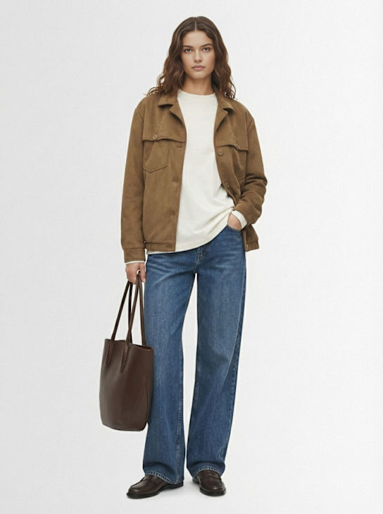 The Frankie Shop - Veste Hester en suédine