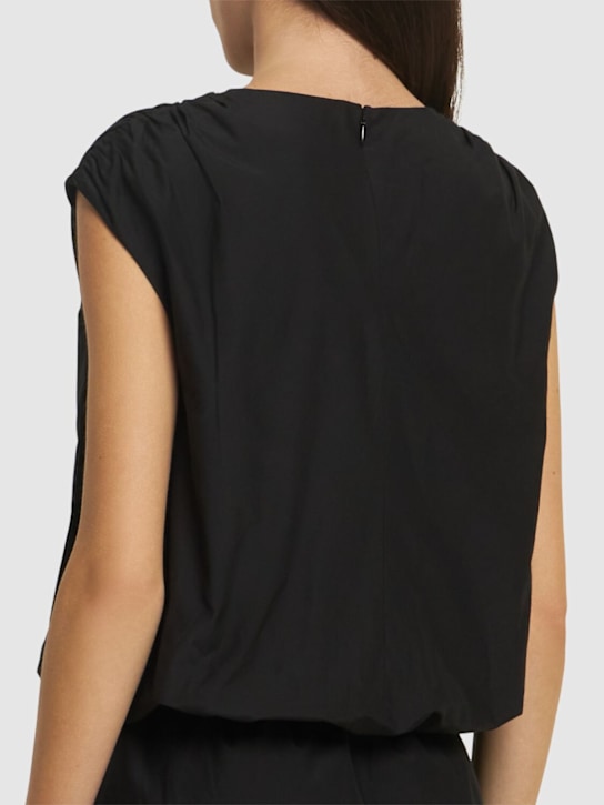 Loulou De Saison: Cosma gathered sleeveless top