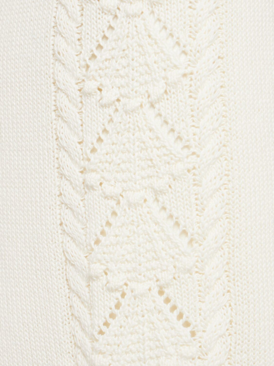 Loulou De Saison: Bestickte Strickshorts „Andel“