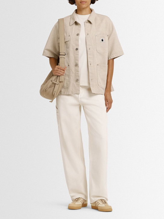 Carhartt WIP - Chemise manches courtes en coton mélangé Michigan