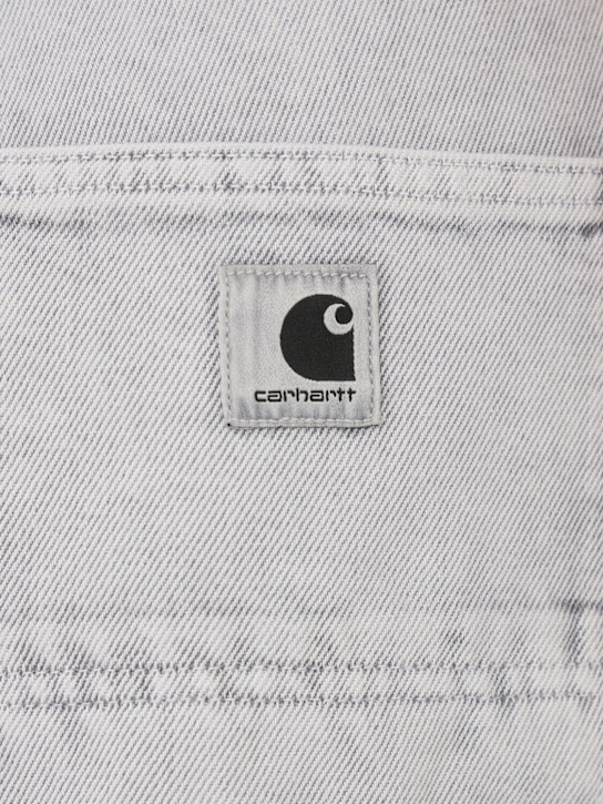 Carhartt WIP: Jeans gamba ampia Brandon in cotone biologico