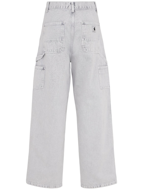 Carhartt WIP: Jeans gamba ampia Brandon in cotone biologico