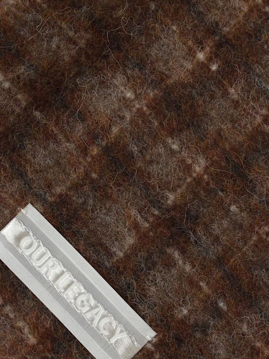 Our Legacy: Strickschal aus Alpakamischung