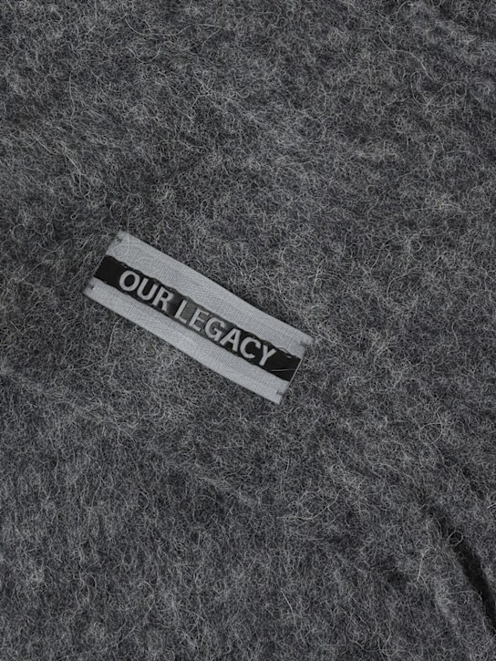 Our Legacy: Strickschal aus Alpakamischung