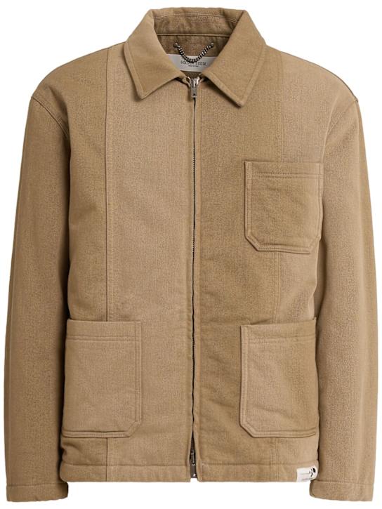 Golden Goose: Giacca Journey in misto cotone imbottito