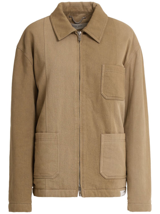 Golden Goose: Giacca Journey in misto cotone imbottito