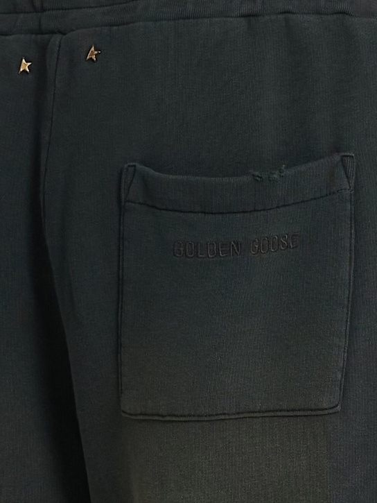 Golden Goose: Jeans anchos de algodón