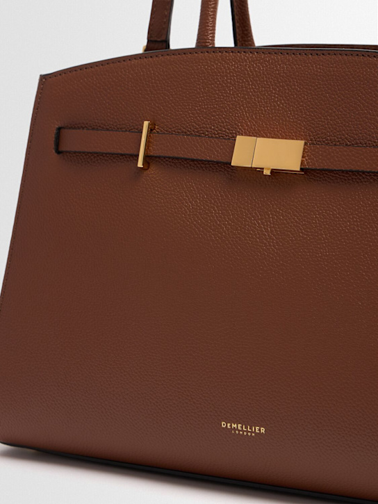 DeMellier: Bolso The midi Hudson de piel de grano