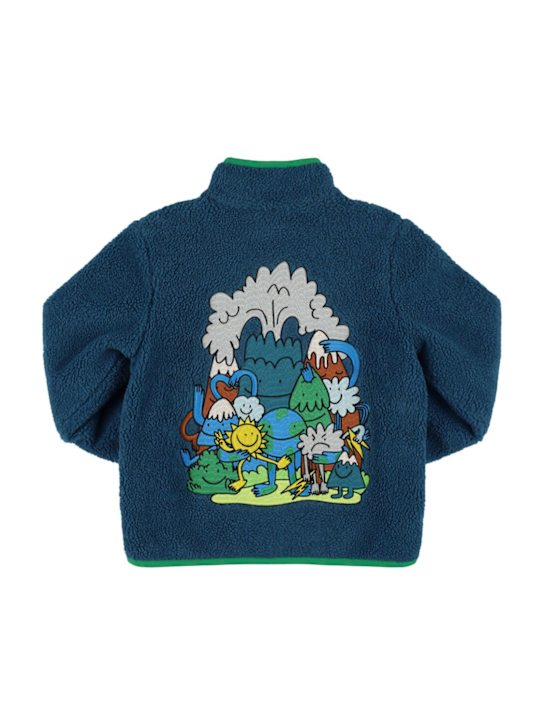 Stella McCartney Kids: Veste teddy en polyester