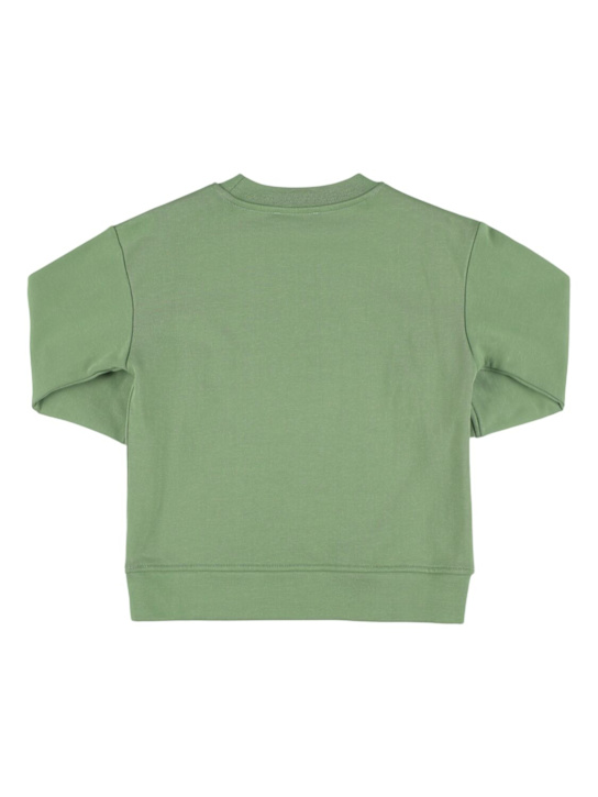 Stella McCartney Kids: Felpa in cotone con stampa