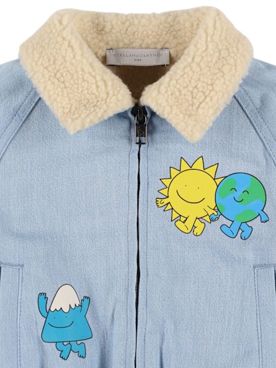 Stella McCartney Kids: Giacca in denim