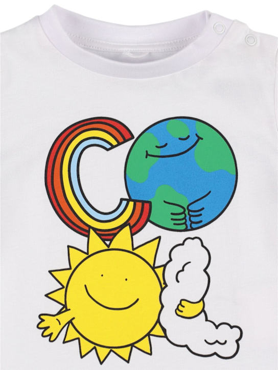 Stella McCartney Kids: Camiseta de jersey de algodón estampada