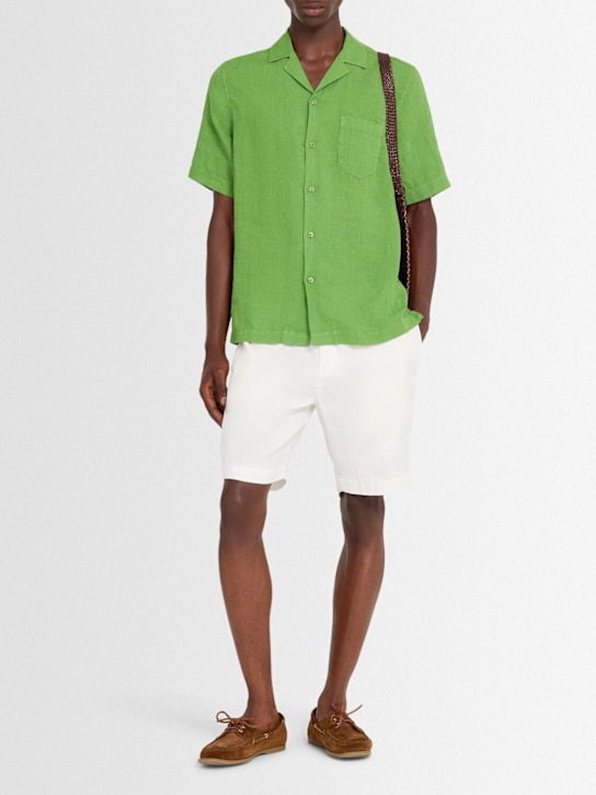 Frescobol Carioca - Chemise à manches courtes en lin Angelo