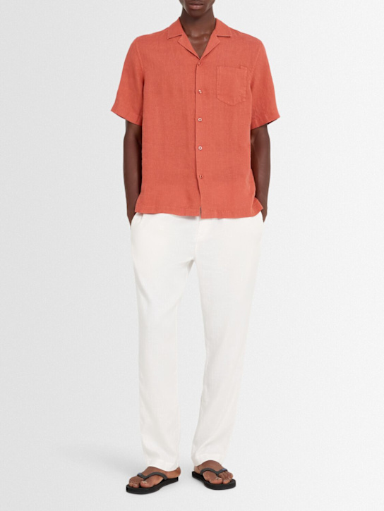 Frescobol Carioca - Chemise à manches courtes en lin Angelo