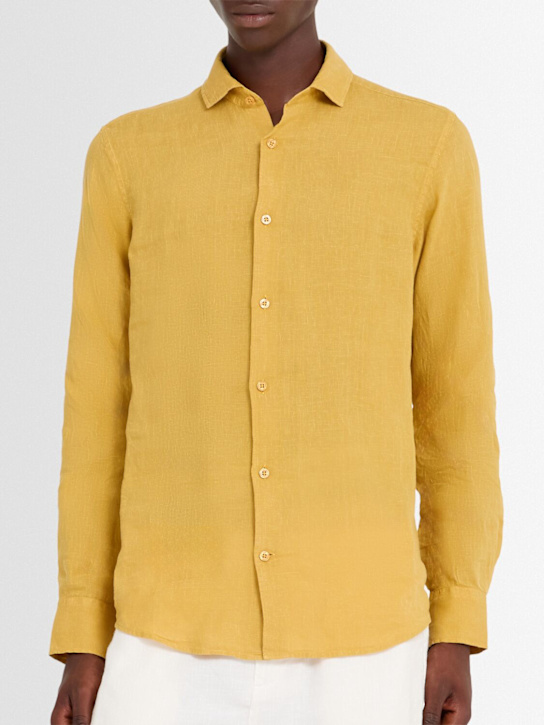 Frescobol Carioca: Camicia Antonio a maniche lunghe in lino