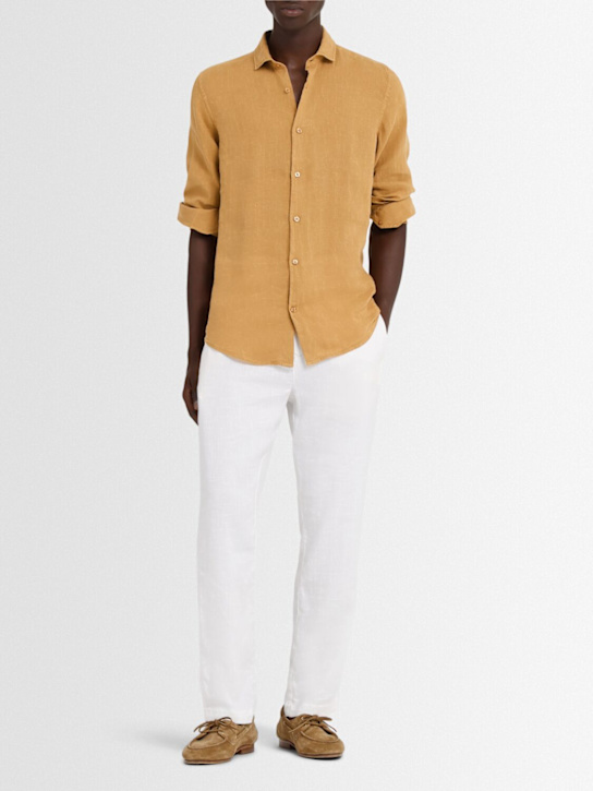 Frescobol Carioca - Chemise manches longues en lin Antonio