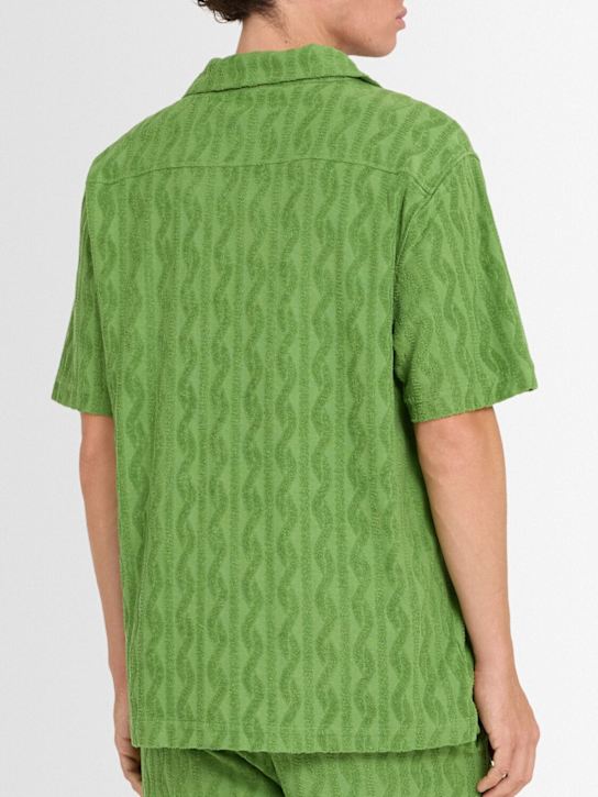 Frescobol Carioca: Camicia Roberto in spugna jacquard