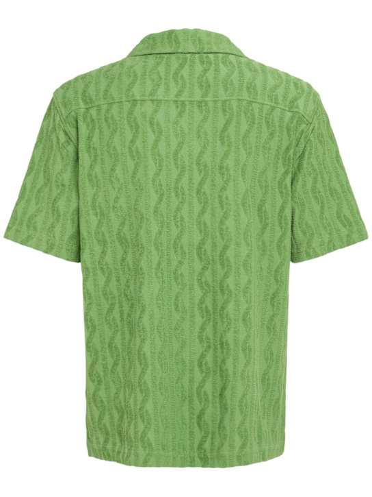 Frescobol Carioca: Camicia Roberto in spugna jacquard