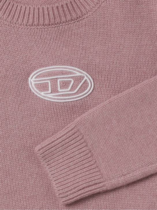 Diesel Kids - Wool blend knit sweater