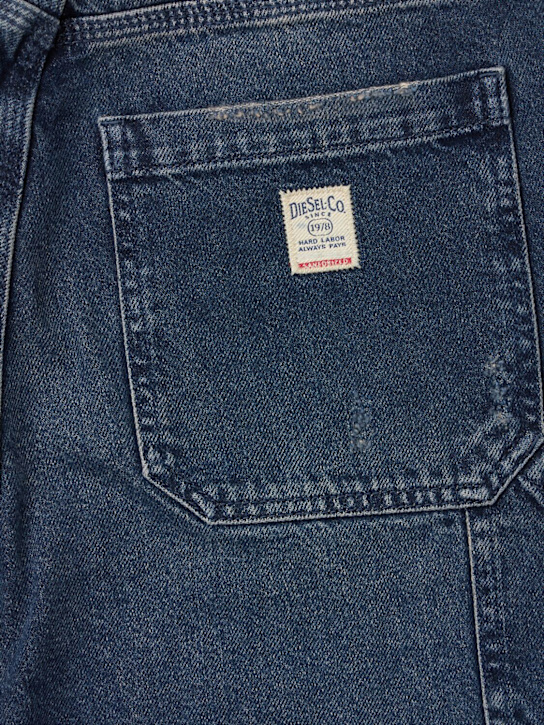 Diesel Kids - Washed denim straight jeans