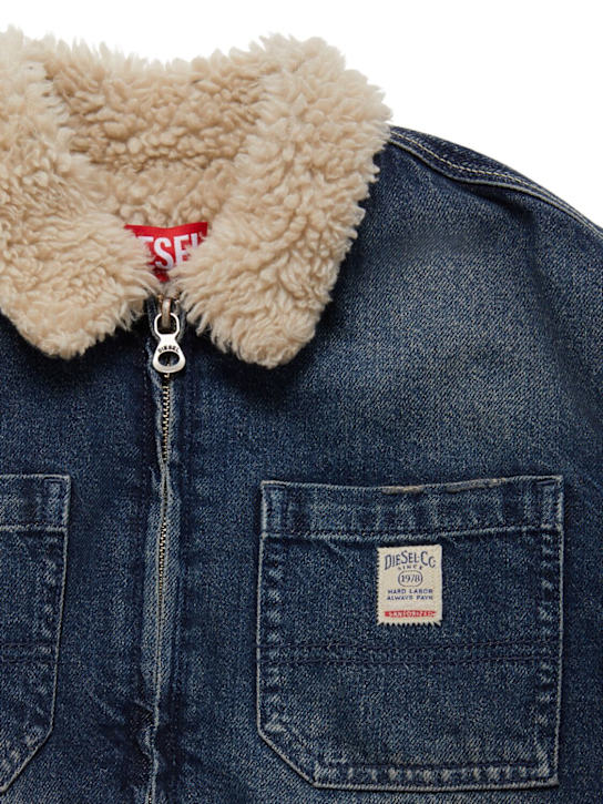 Diesel Kids - Veste en denim de coton