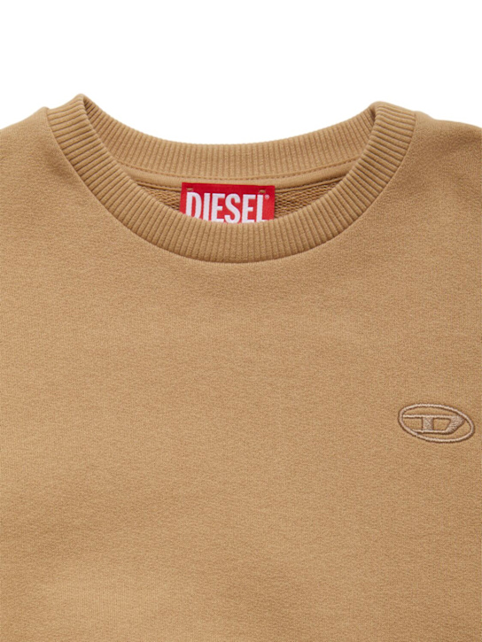 Diesel Kids - Sweat-shirt en coton à logo