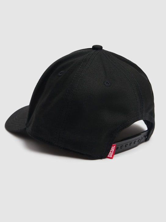 Diesel Kids: Cappello baseball in tela di cotone con logo