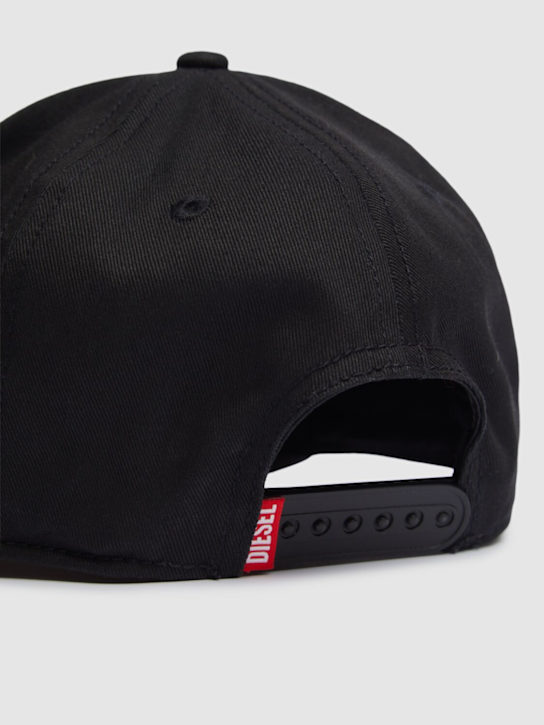 Diesel Kids: Cappello baseball in tela di cotone con logo
