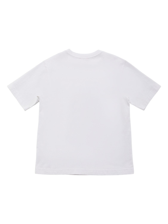 Diesel Kids: Camiseta de algodón con logo