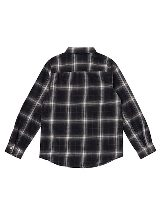 Diesel Kids: Plaid cotton shirt