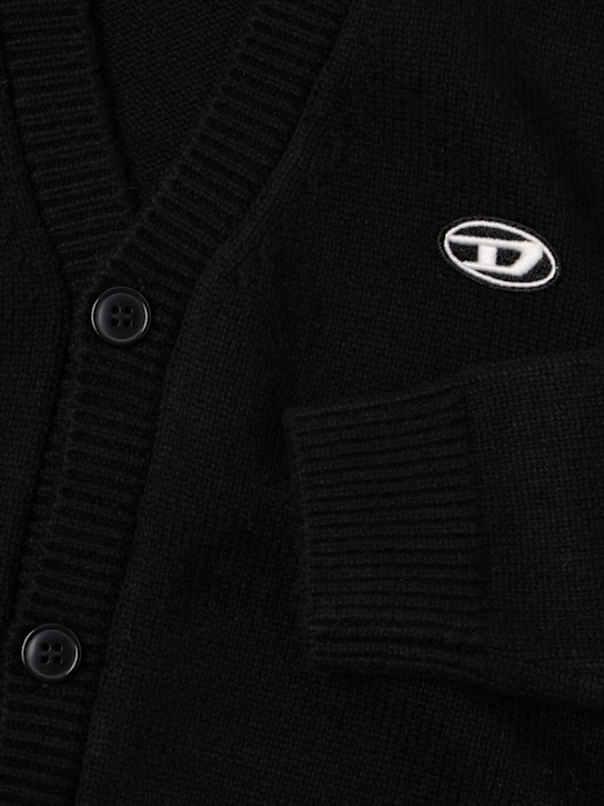 Diesel Kids - Wool blend cardigan