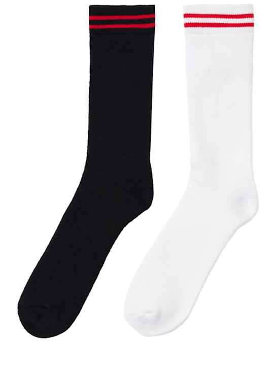 Diesel Kids: 2-pack of cotton blend socks
