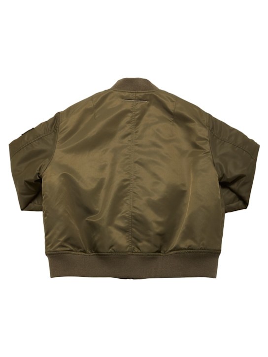 MM6 Maison Margiela: Bomberjacke aus Nylon