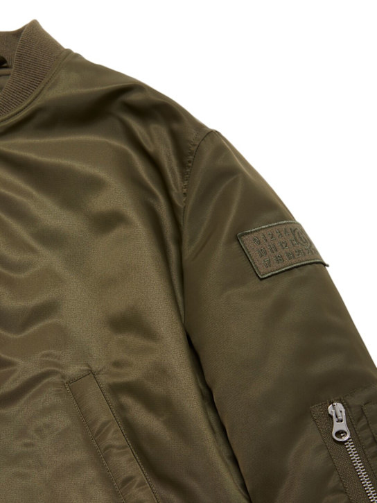 MM6 Maison Margiela: Bomberjacke aus Nylon