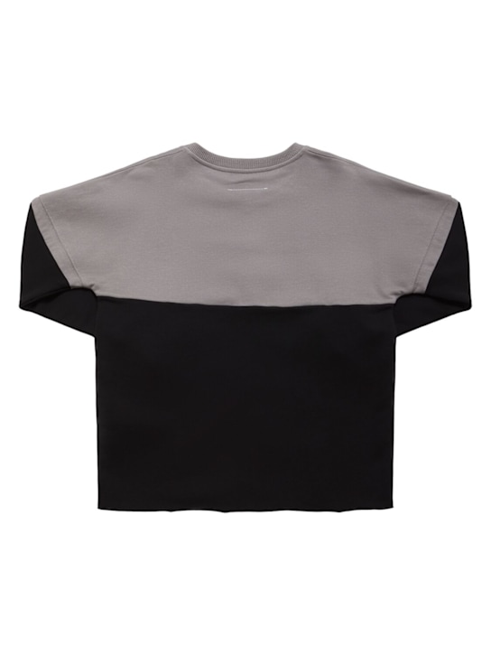 MM6 Maison Margiela: Sudadera de algodón