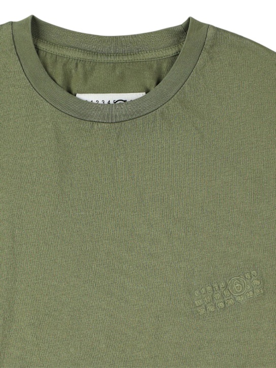 MM6 Maison Margiela - Cotton jersey t-shirt w/logo