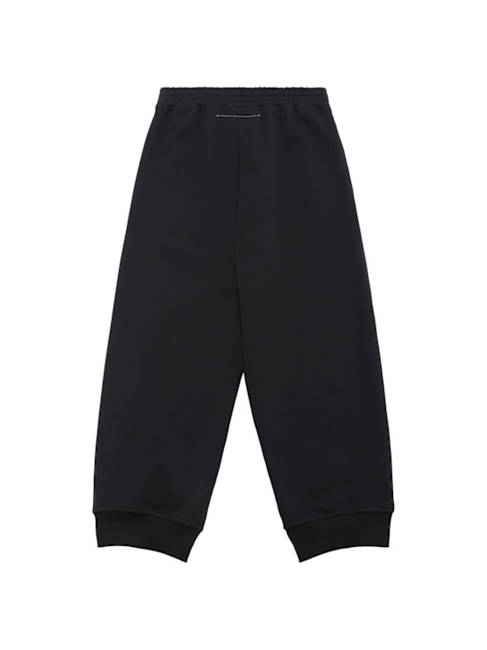 MM6 Maison Margiela: Printed cotton sweatpants