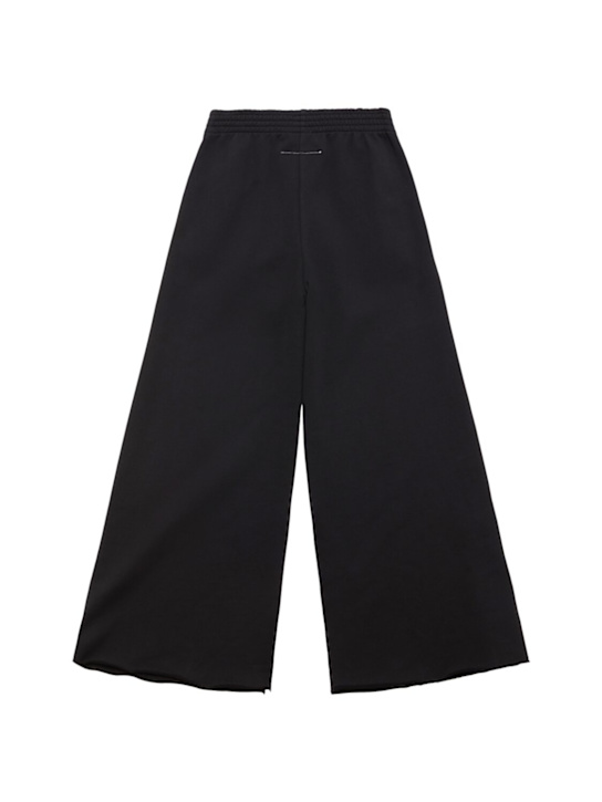 MM6 Maison Margiela: Printed cotton sweatpants