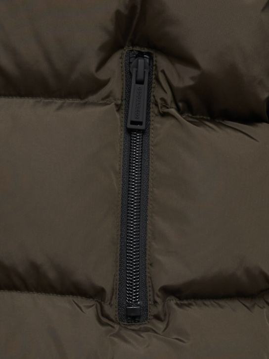 Dsquared2: Hooded nylon puffer jacket