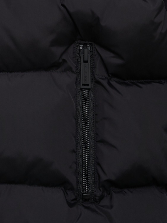 Dsquared2: Hooded nylon puffer jacket