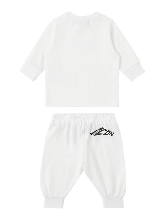 Dsquared2: Felpa e pantaloni in misto cotone