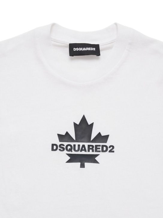 Dsquared2 - T-shirt en jersey de coton imprimé