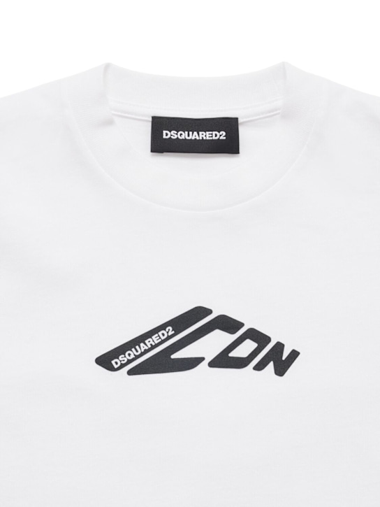 Dsquared2 - T-shirt en jersey de coton imprimé