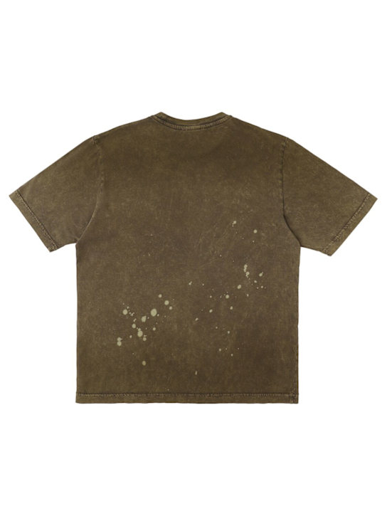 Dsquared2: Printed cotton jersey t-shirt