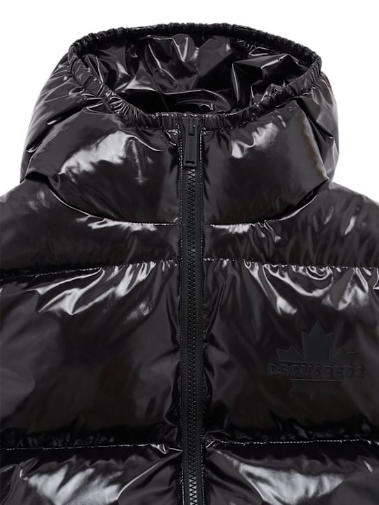 Dsquared2 - Gepolsterter Weste aus Nylon mit Kapuze