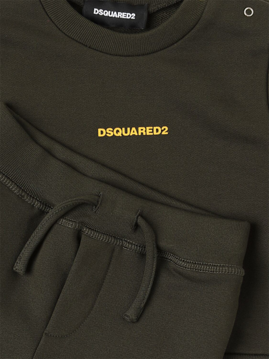 Dsquared2: Sweatshirt und Trainingshose aus Baumwolle