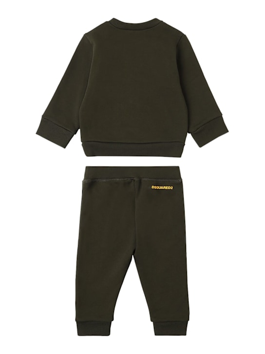Dsquared2: Sweatshirt und Trainingshose aus Baumwolle